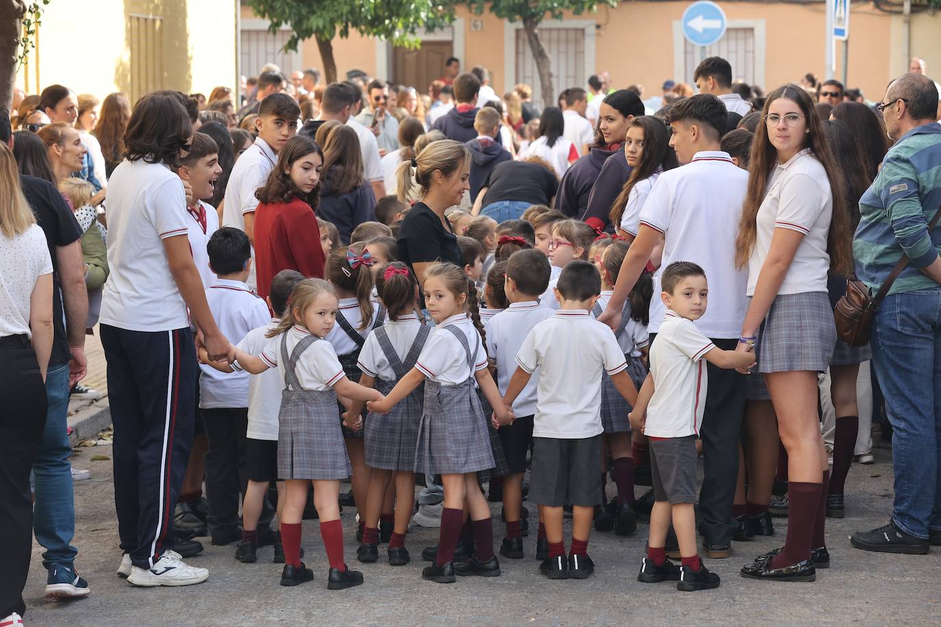 Fotos: La procesión infantil del colegio de las Mercedarias de Córdoba