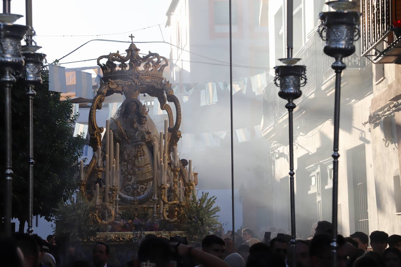 Fotos: la festiva procesión de Nuestra Señora del Socorro