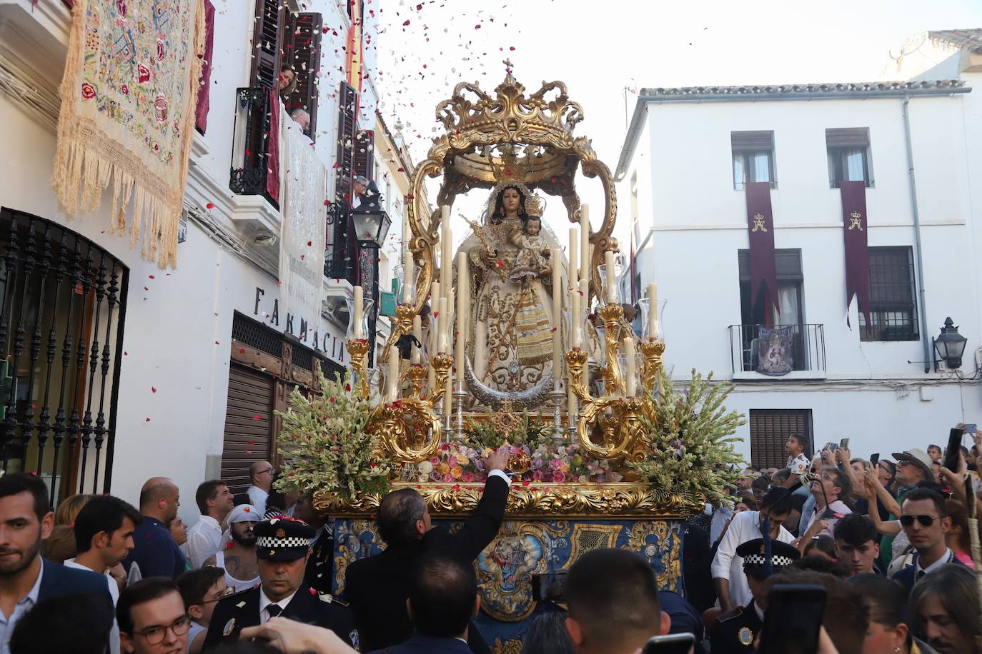 Fotos: la festiva procesión de Nuestra Señora del Socorro