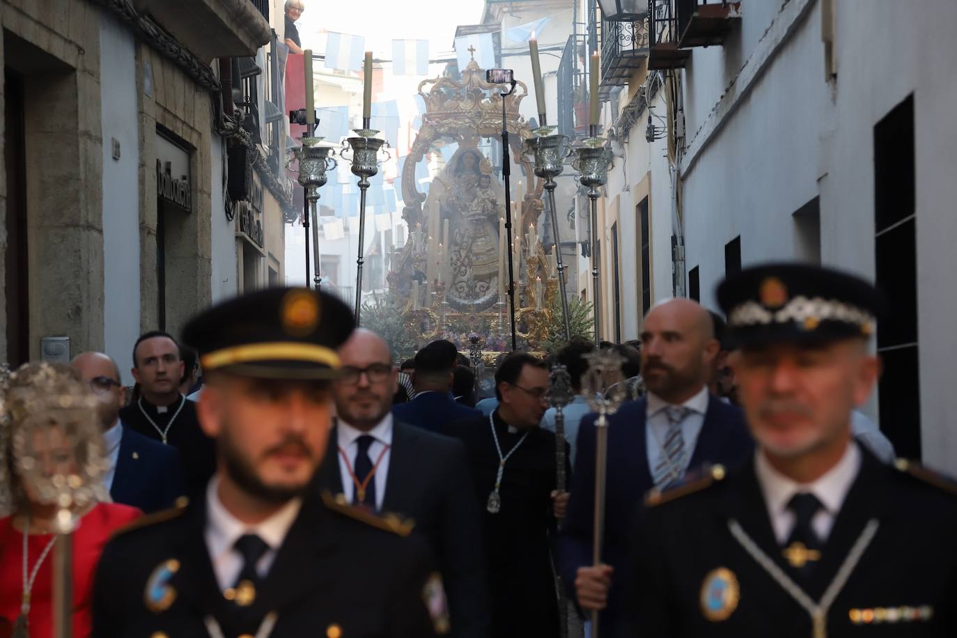 Fotos: la festiva procesión de Nuestra Señora del Socorro