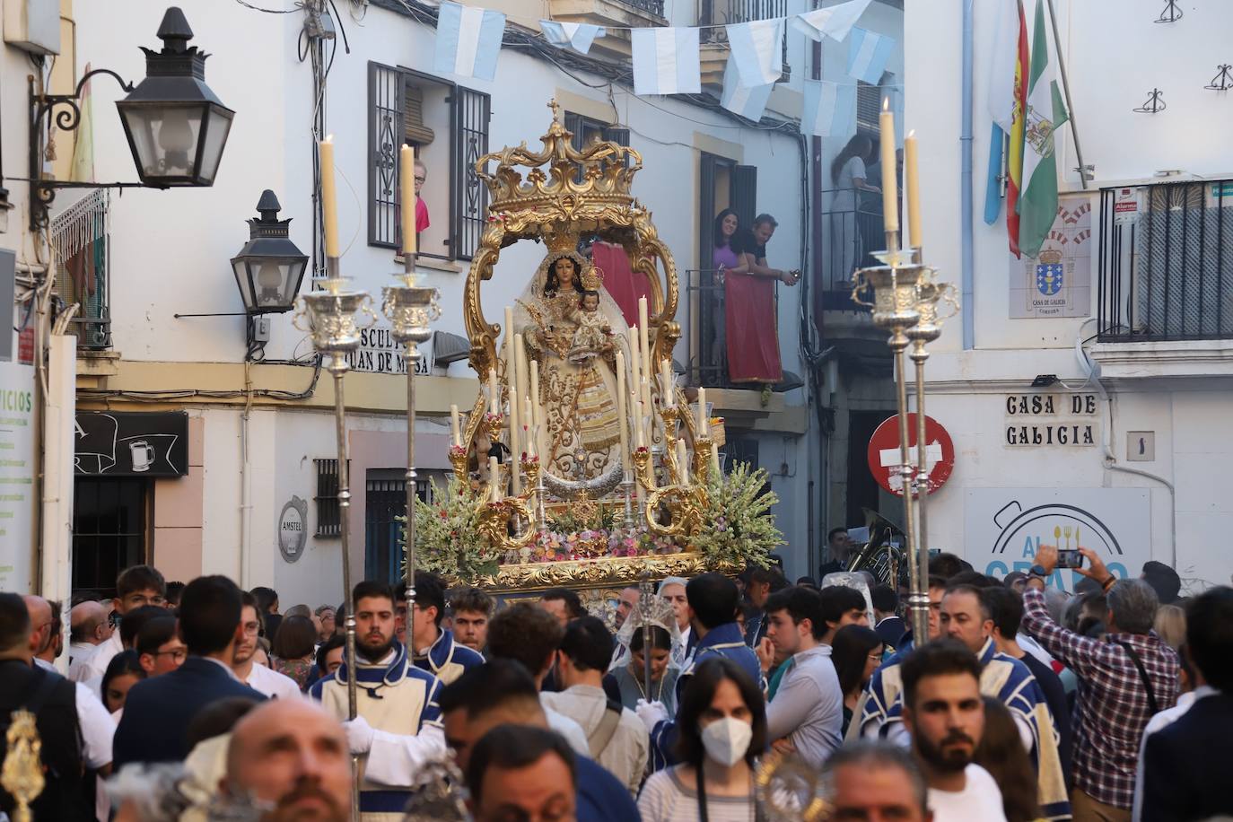 Fotos: la festiva procesión de Nuestra Señora del Socorro