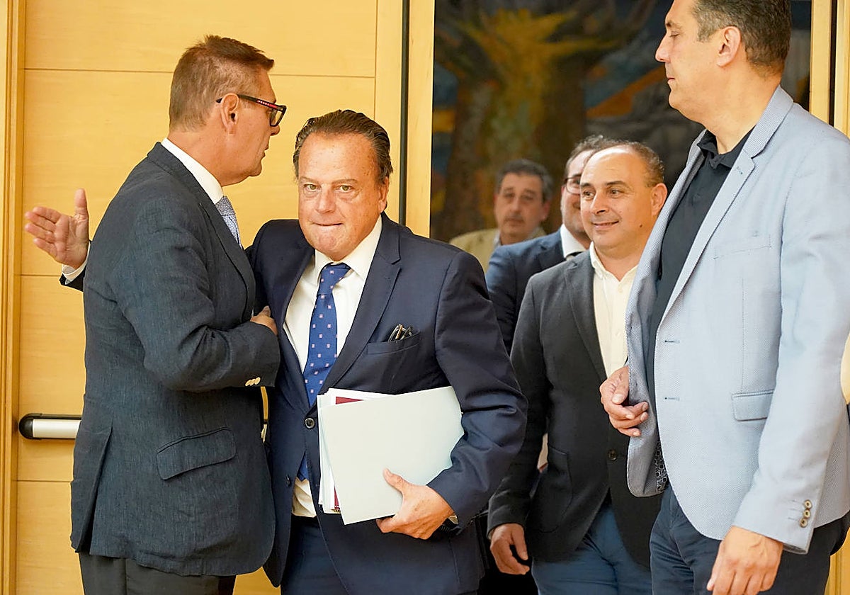 Comparecencia del presidente del Consejo de Cuentas. Mario Amilivia, en las Cortes