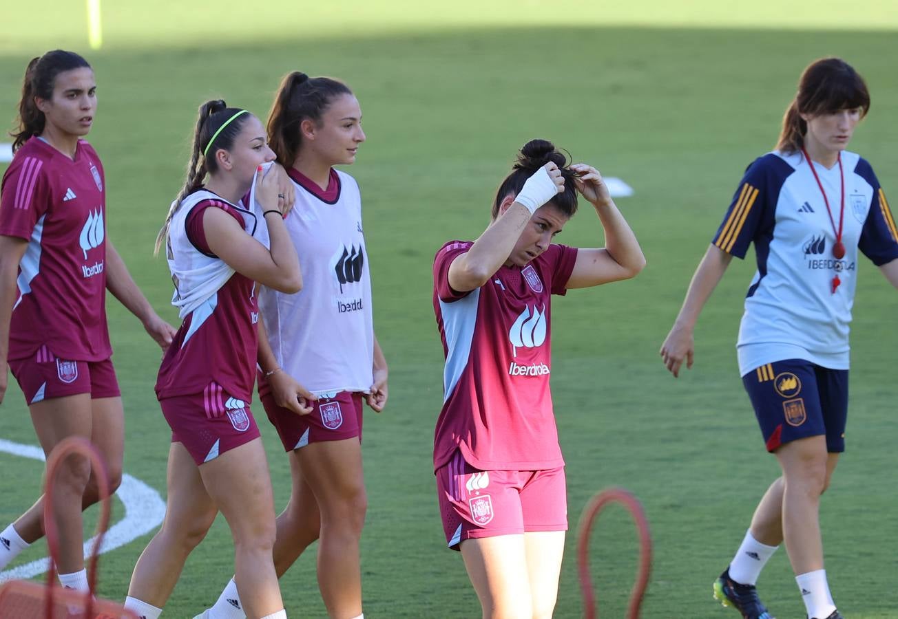 Las mejores imágenes del entrenamiento de España en El Arcángel