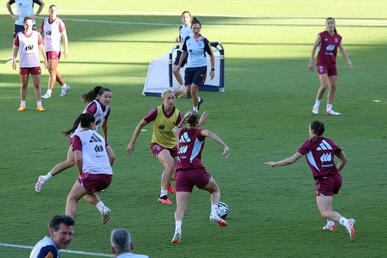 Las mejores imágenes del entrenamiento de España en El Arcángel