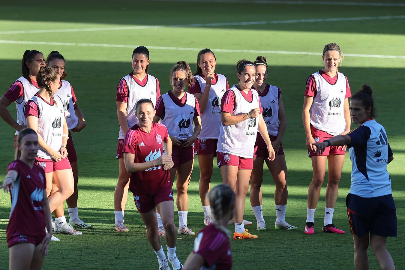 Las mejores imágenes del entrenamiento de España en El Arcángel