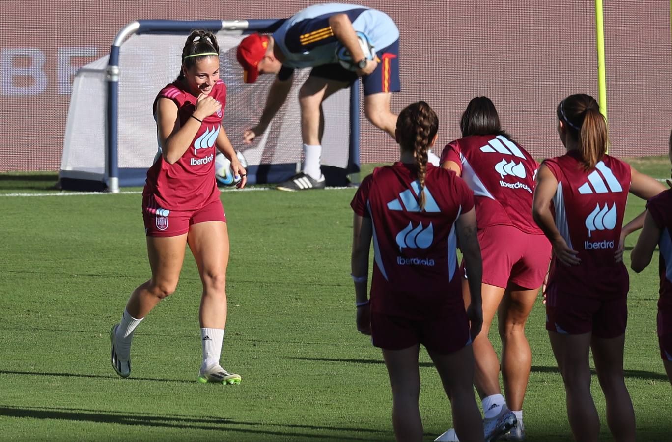 Las mejores imágenes del entrenamiento de España en El Arcángel