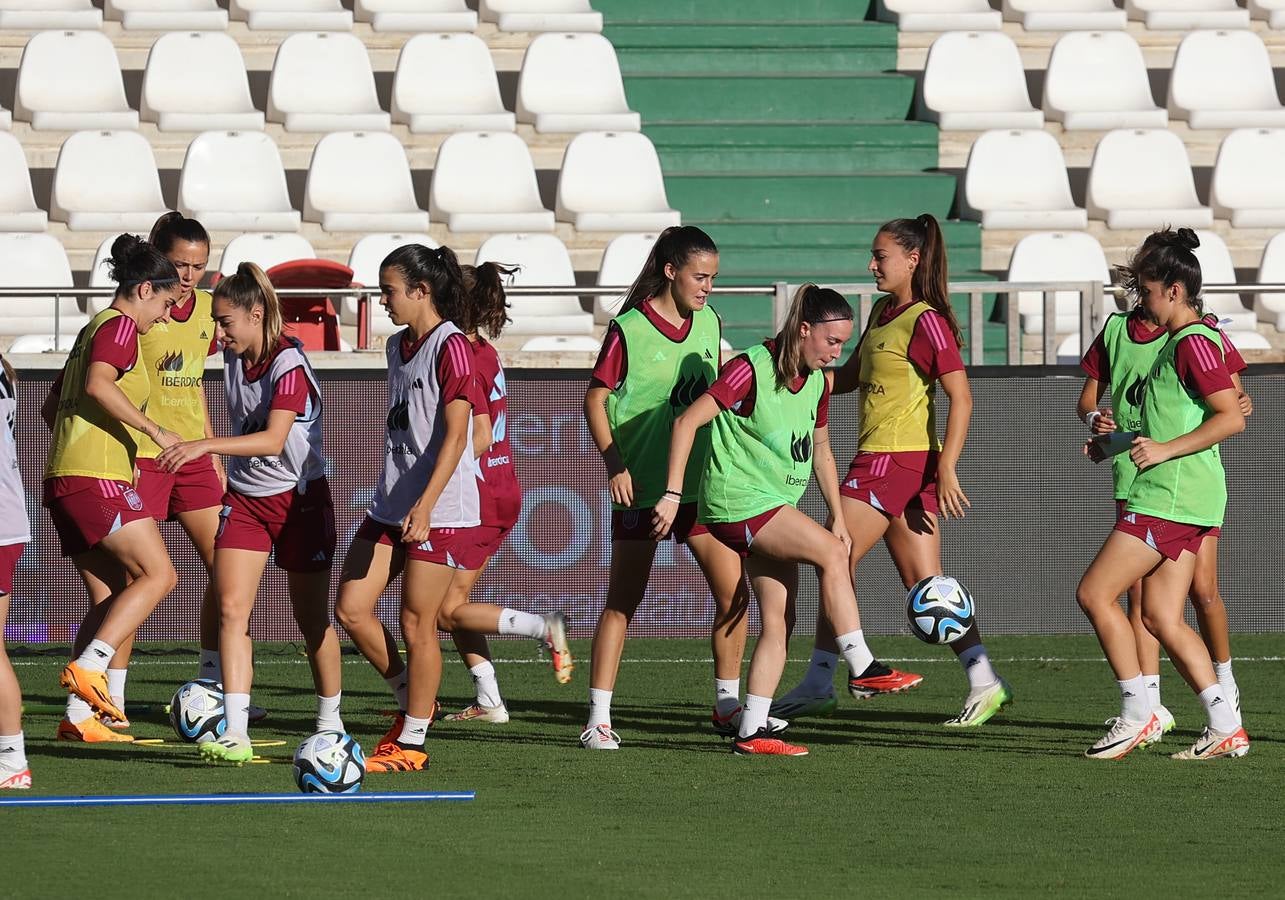 Las mejores imágenes del entrenamiento de España en El Arcángel