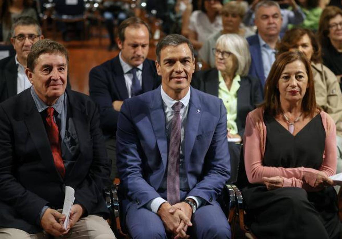 El presidente dle Gobierno en funciones, Pedro Sánchez, durante el acto con motivo del Día Europe de las Lenguas