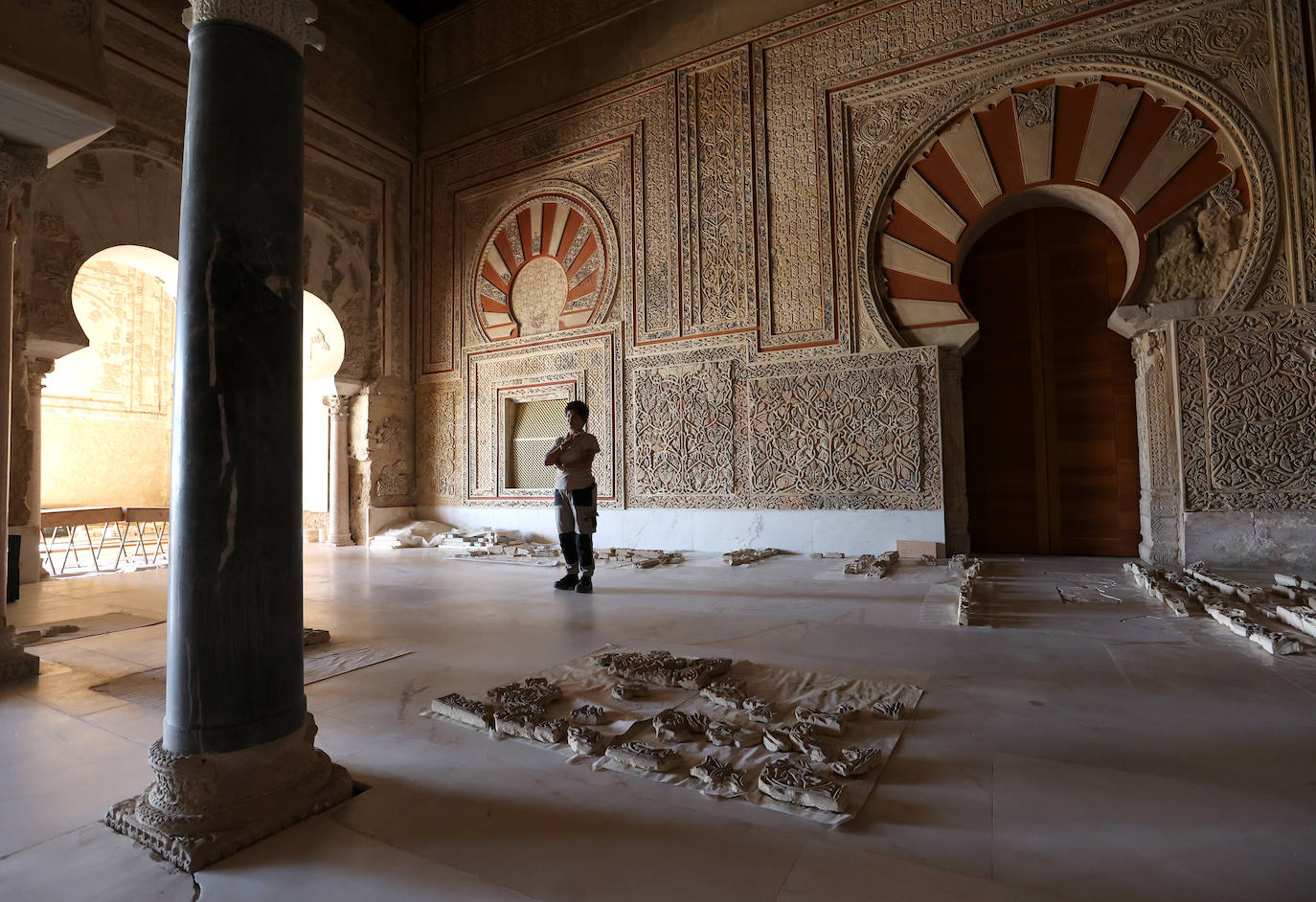 El imponente Salón Rico de Medina Azahara, en imágenes