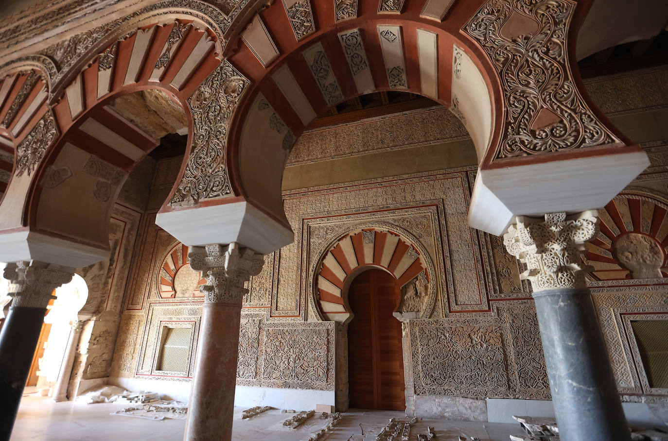 El imponente Salón Rico de Medina Azahara, en imágenes
