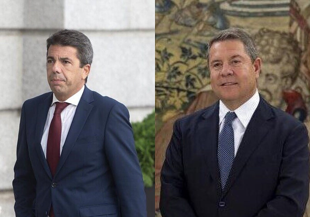 Carlos Mazón y Emiliano García-Page.