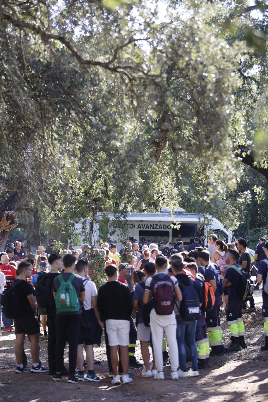 En imágenes, la búsqueda en Los Morales de la joven desaparecida en Córdoba