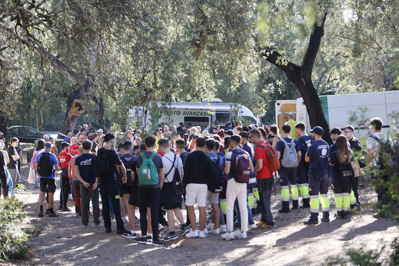 En imágenes, la búsqueda en Los Morales de la joven desaparecida en Córdoba