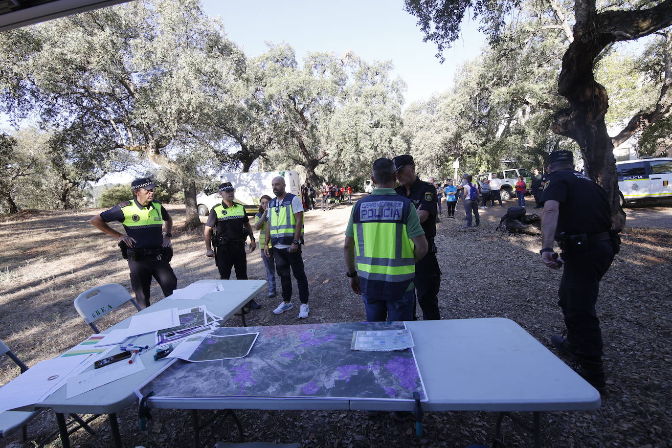 En imágenes, la búsqueda en Los Morales de la joven desaparecida en Córdoba