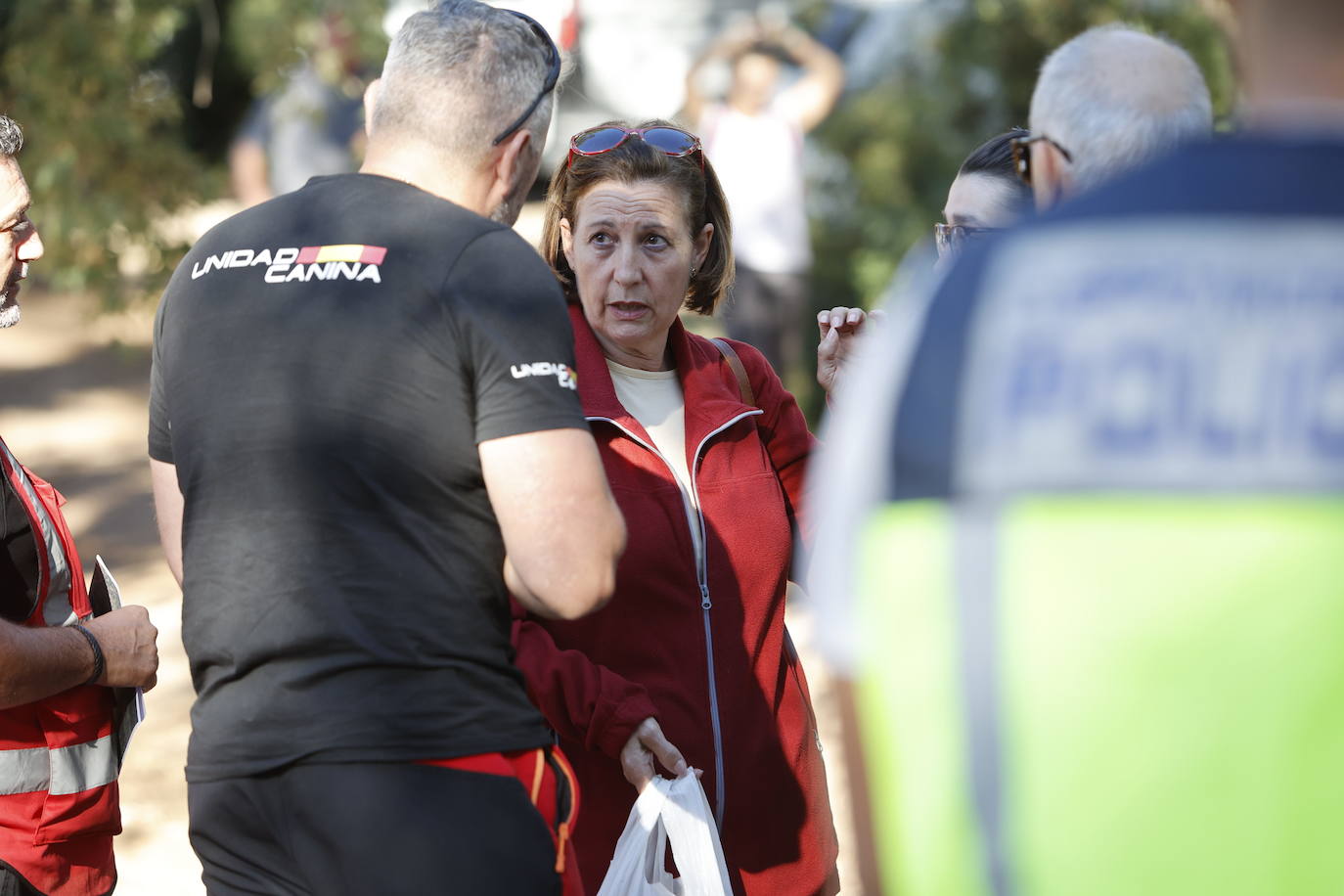 En imágenes, la búsqueda en Los Morales de la joven desaparecida en Córdoba