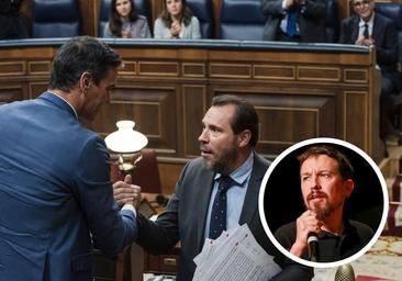 La reflexión de Pablo Iglesias sobre el papel de Óscar Puente en la investidura: «A veces es un macarra»