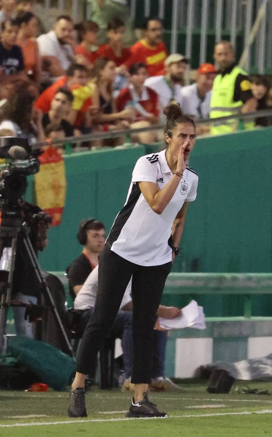 Fotos: La goleada de España a Suiza en El Arcángel