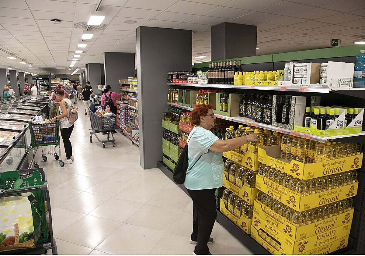 Imagen de un supermercado de Mercadona en Córdoba