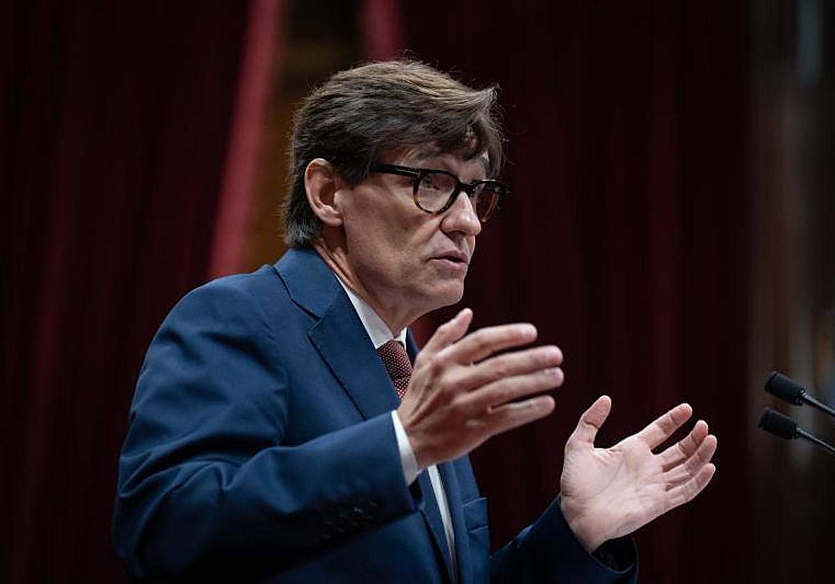 El líder del PSC, Salvador Illa