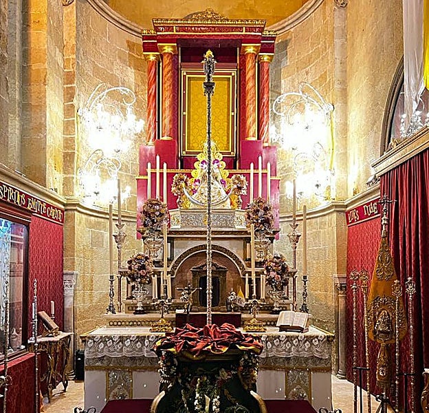 Retablo que cobijará al Simpecado