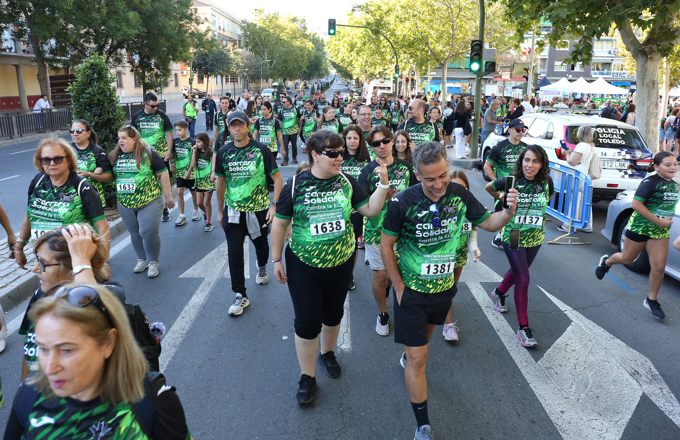 Las imágenes de la carrera contra la ELA en Toledo