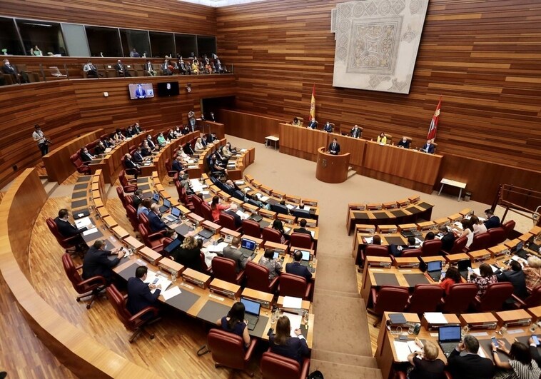 Mañueco interviene en el Debate de Política General celebrado en junio de 2020