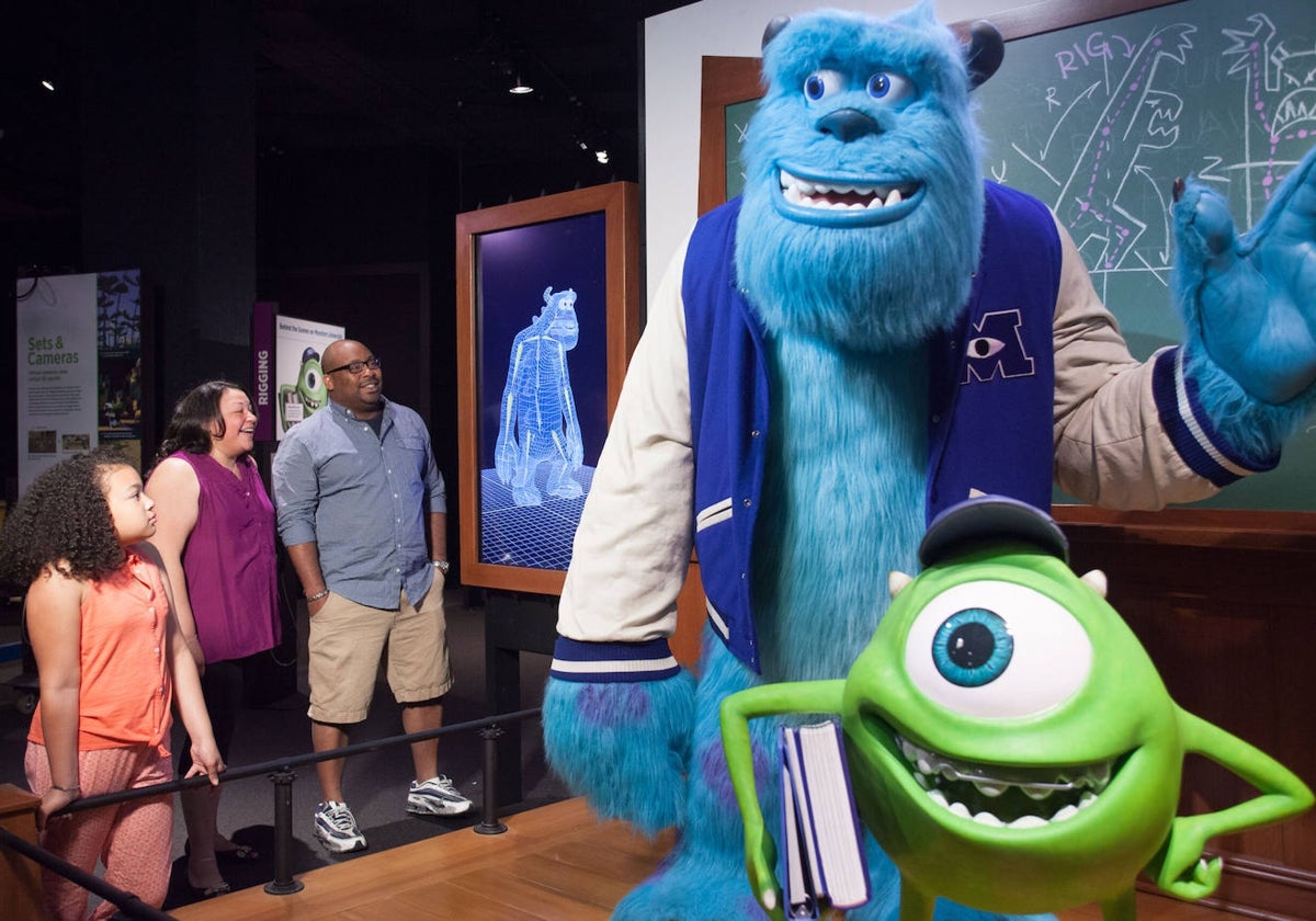 Imagen de la exposición 'La Ciencia de Pixar'