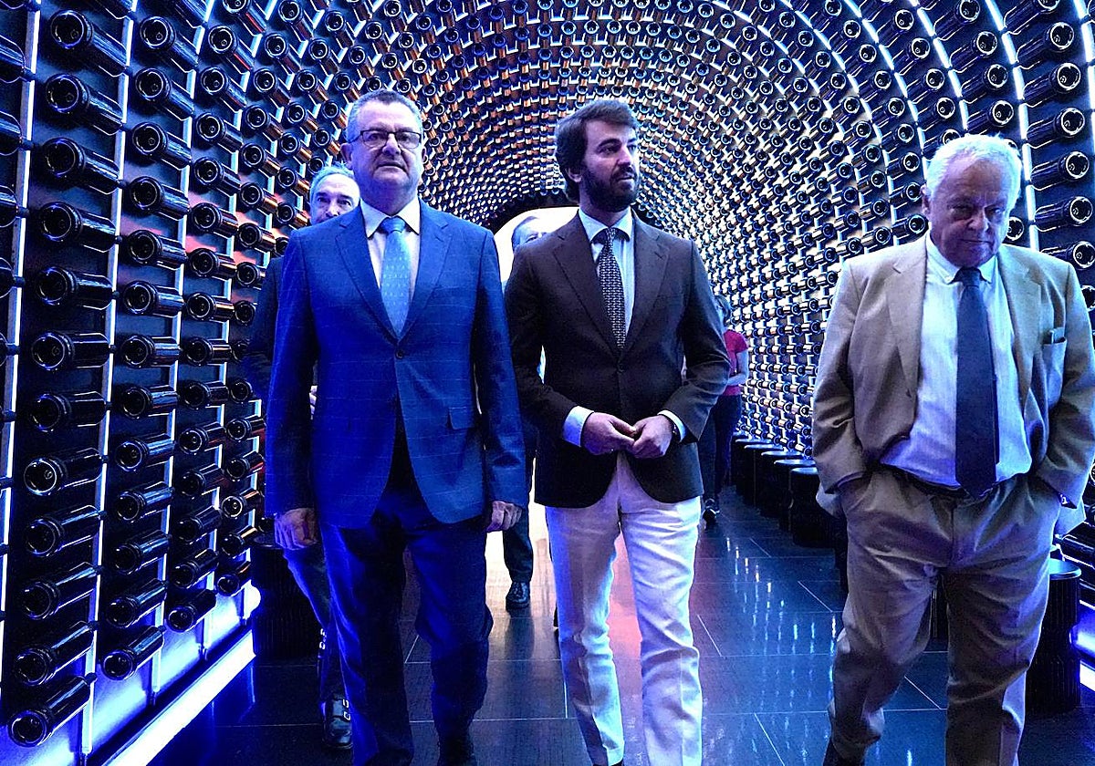 El vicepresidente de la Junta de Castilla y León, Juan García-Gallardo, en la inauguración de II Foro de Alta Gastronomía de Castilla y León'