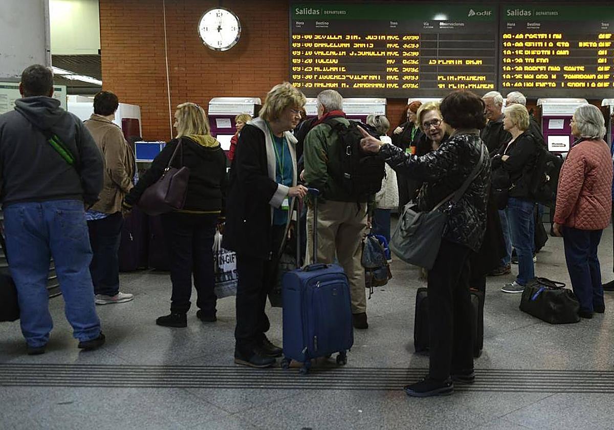 Vestíbulo de la estación de Atocha