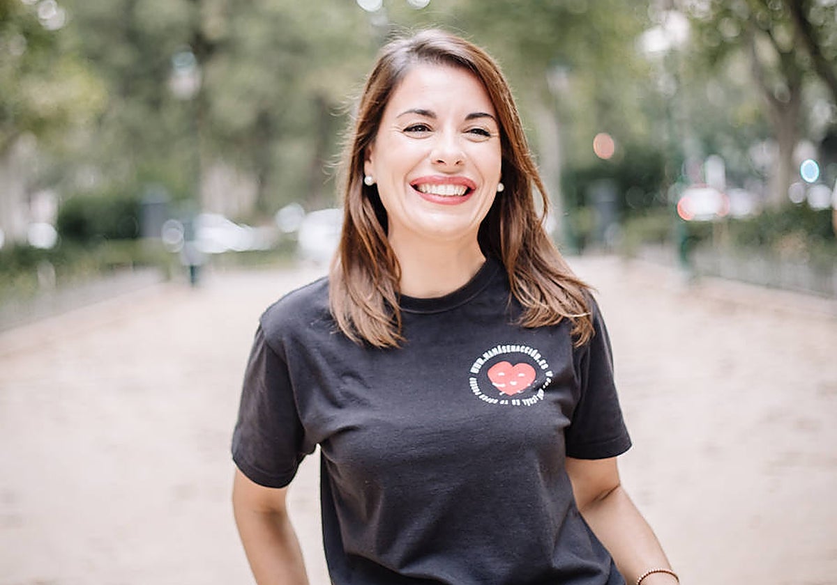 Majo Gimeno, fundadora y máxima responsable de la ONG 'Mamás en Acción'