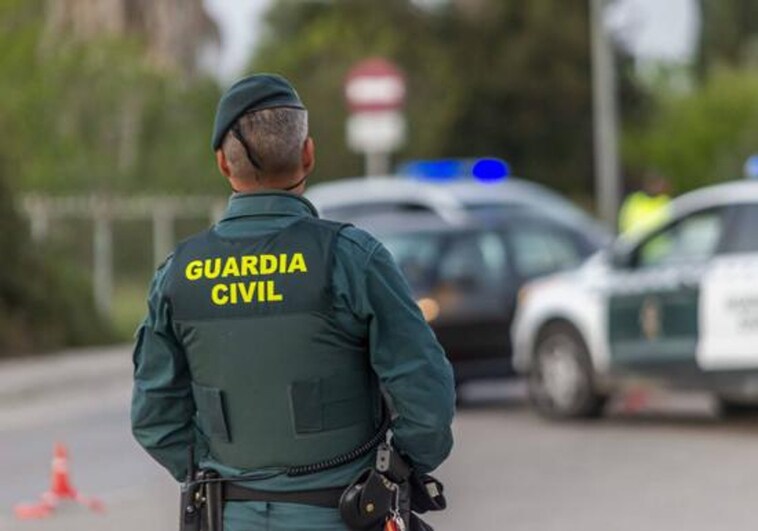 Imagen de archivo de un control de la Guardia Civil