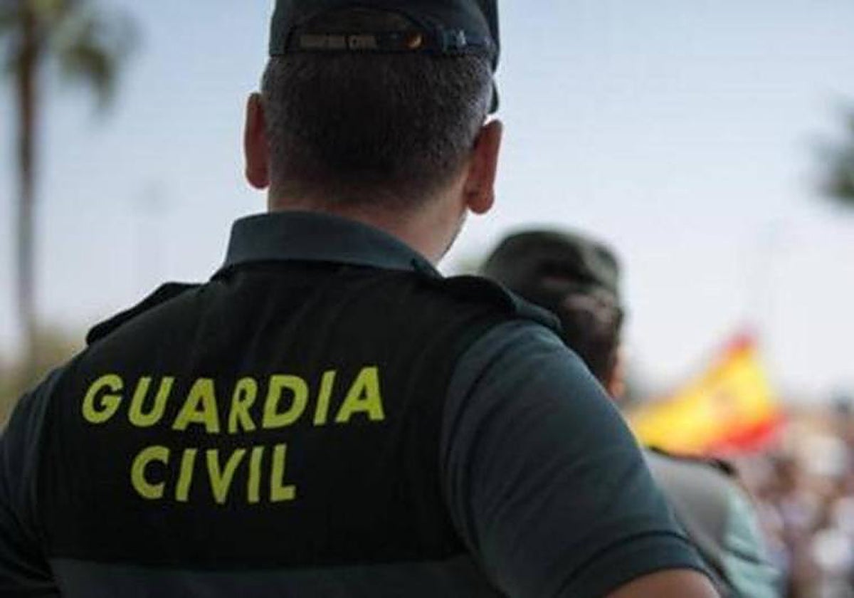 Imagen de archivo de un guardia civil