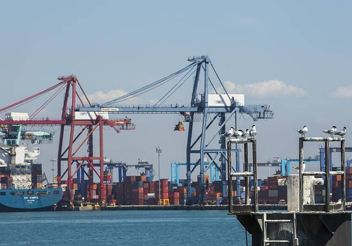 Imagen de archivo del Puerto de Valencia