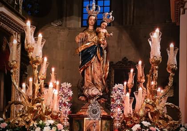 La Virgen del Rosario de San Agustín regresa a las calles de Córdoba