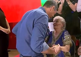 Francisca, la granadina de 87 años que se acaba de afiliar al PSOE