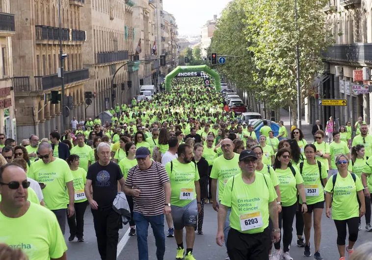 IX Marcha Contra el Cáncer, Salamanca