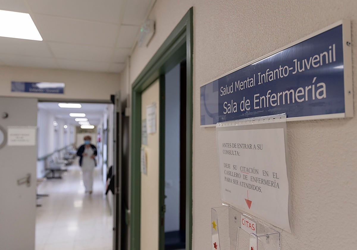 Acceso a un área de Usmij en un hospital
