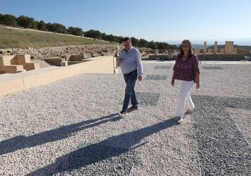 Torreparedones recobra la dimensión del foro con la recuperación del templo romano