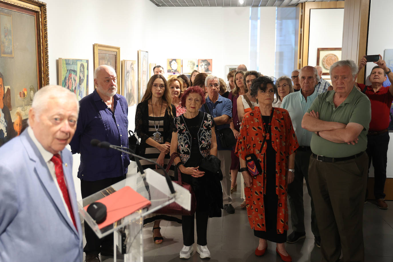 Fotos: la exposición sobre autorretratos de la Real Academia de Córdoba