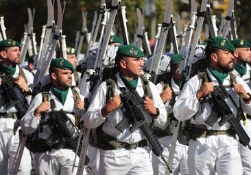 Novedades en el desfile a pie: se estrenan la Compañía de Mar de Melilla y el Regimiento Canarias 50; faltan los paracaidistas y los cazadores de montaña