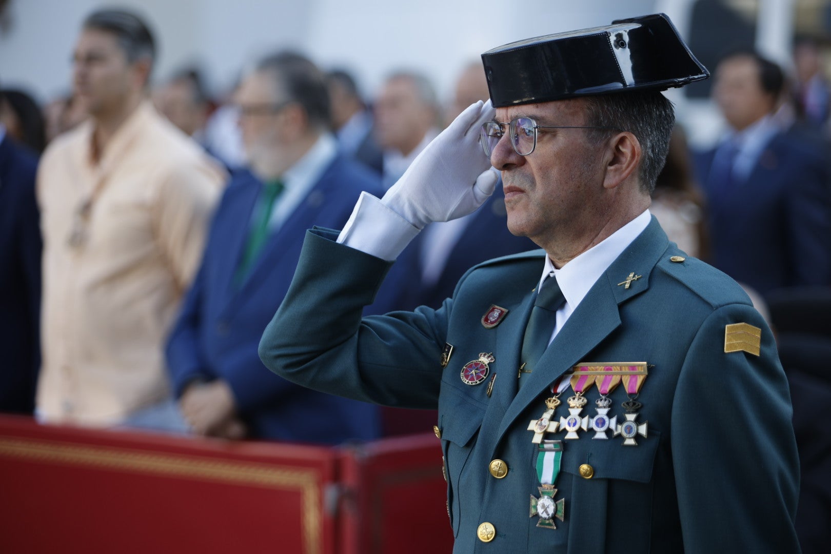 Los emotivos actos del día de la Guardia Civil de Córdoba, en imágenes