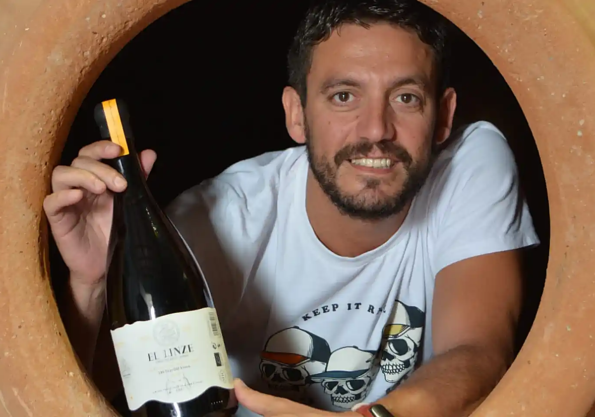 Federico Lucendo, el creador del vino El Linze