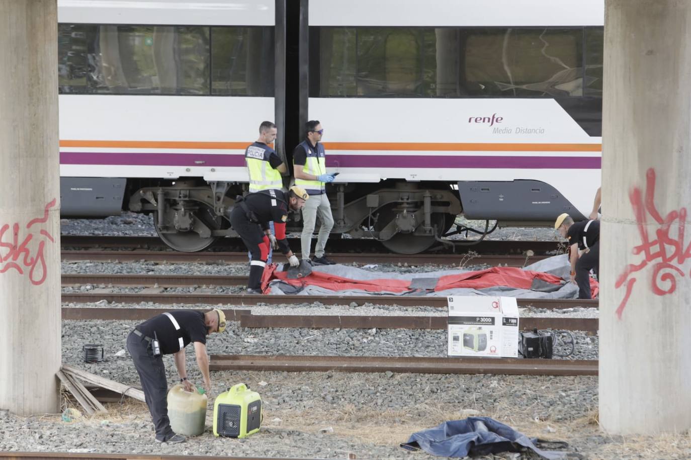 Aparece el cuerpo de Álvaro Prieto entre los vagones de un tren en Sevilla