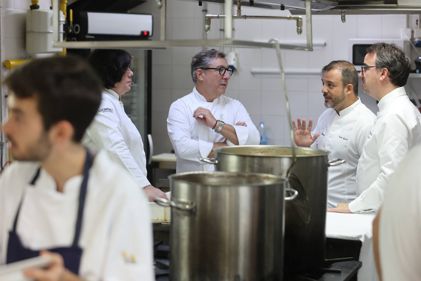 Fotos: La cena de Paco Morales y sus amigos en el Córdoba Califato Gourmet