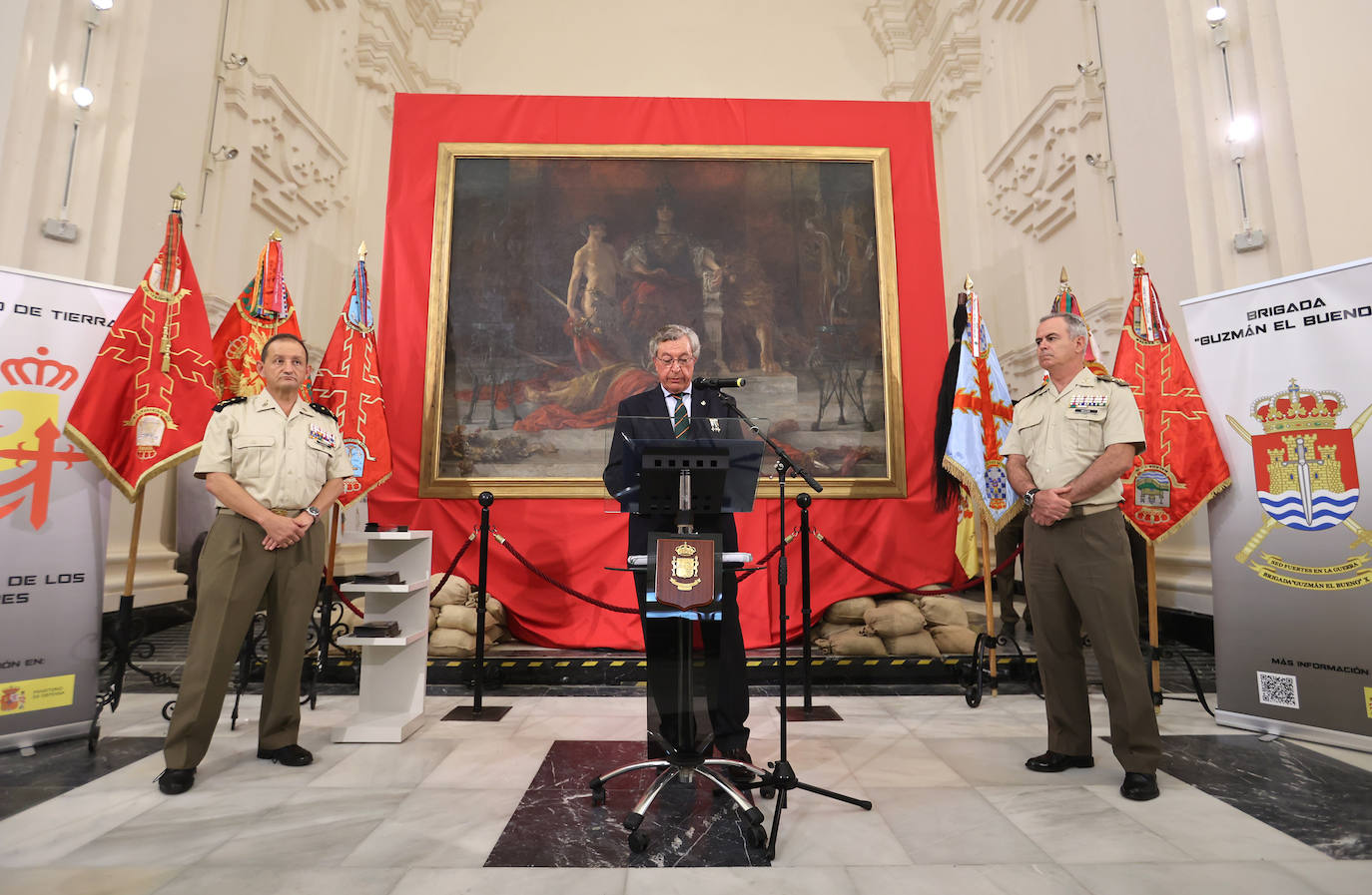 Fotos: La inauguración de la brillante muestra &#039;Cuatro siglos de gestas en ultramar&#039; en Córdoba