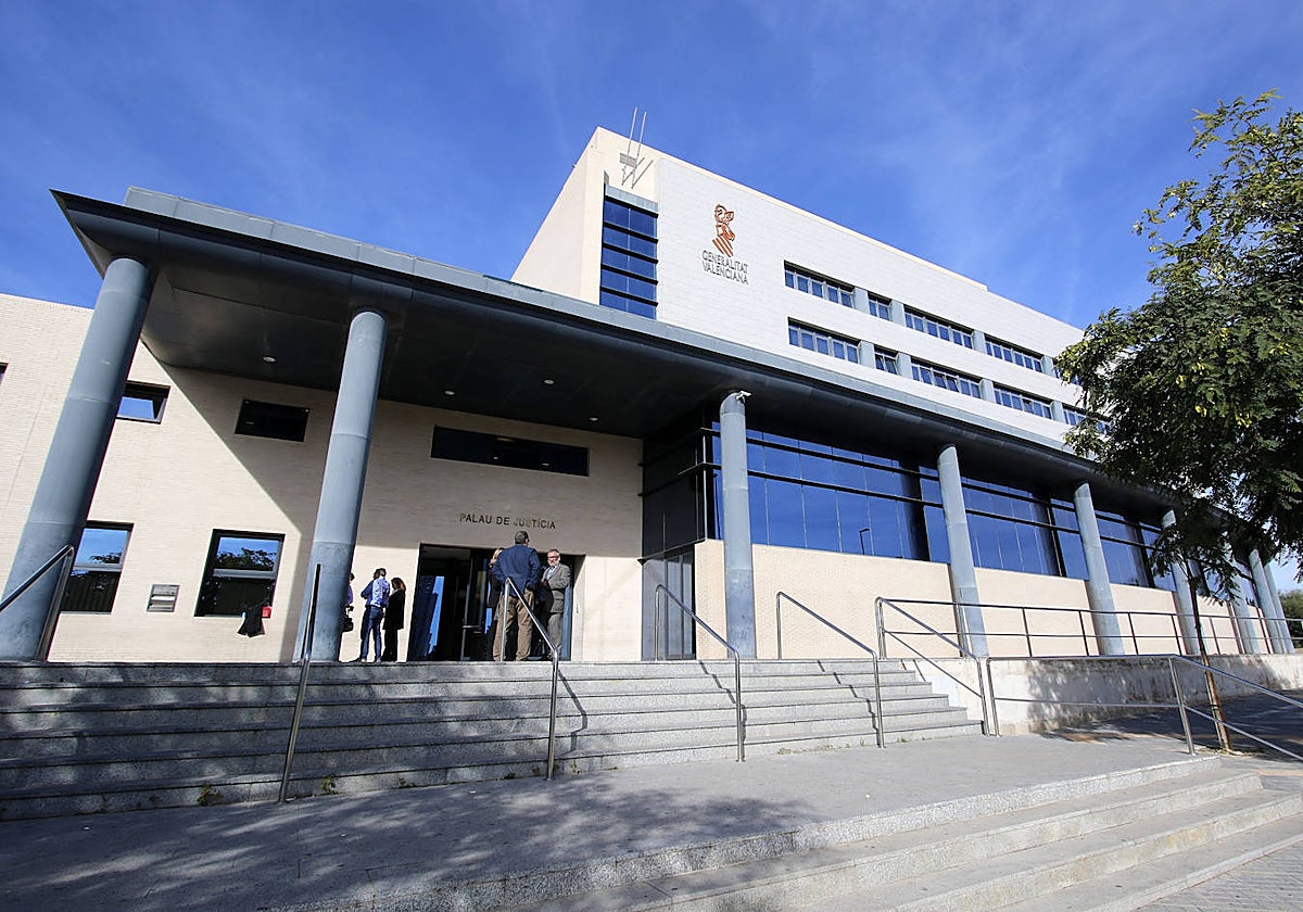 Imagen de archivo de los juzgados de Benidorm
