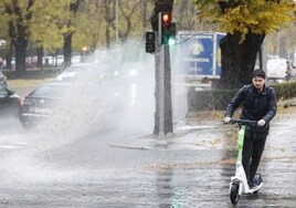 Aviso amarillo de la Aemet en Madrid: La borrasca Aline dejará lluvias intensas y fuertes vientos en estas zonas