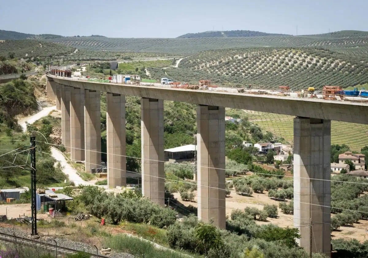 Tramo viaducto de Riofrío