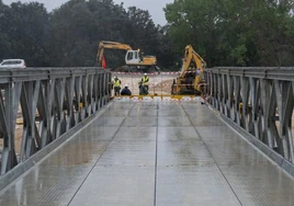 El puente entre Aldea del Fresno y Villamanta estará operativo el próximo 9 de noviembre