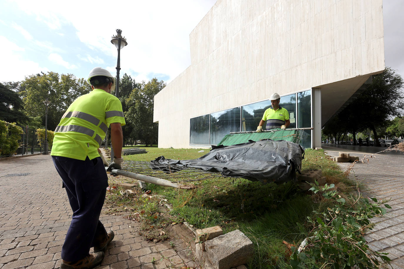 Fotos: La Biblioteca de Córdoba se prepara para el traslado al nuevo edificio